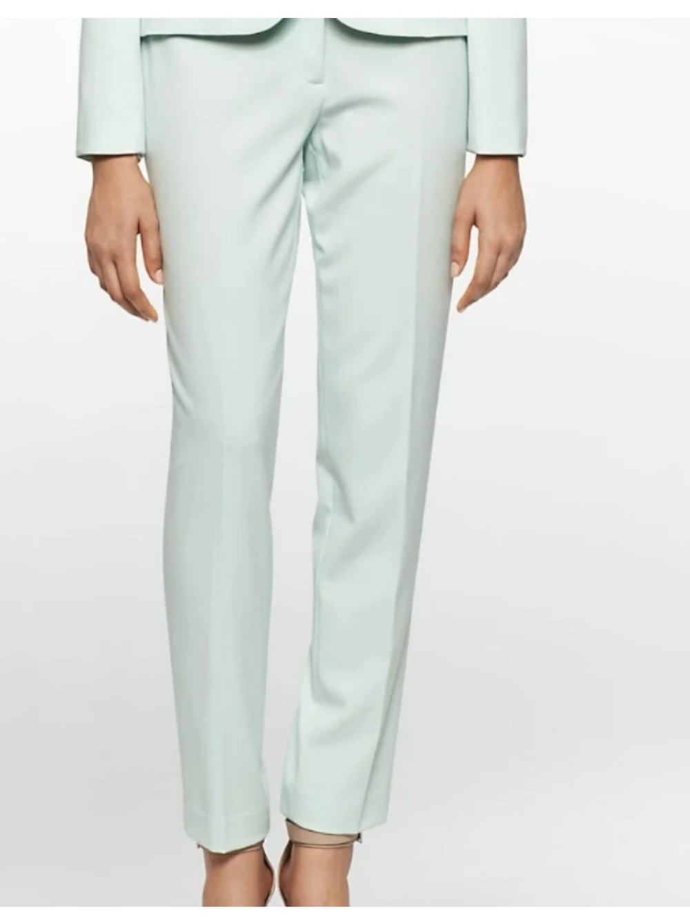 Calvin Klein highline  Tailored Mint Straight-Leg Women's Pants size: 4